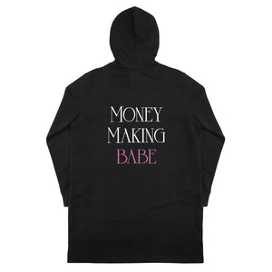 Money Making Babe Powerful Affirmation Hoodie Dress
