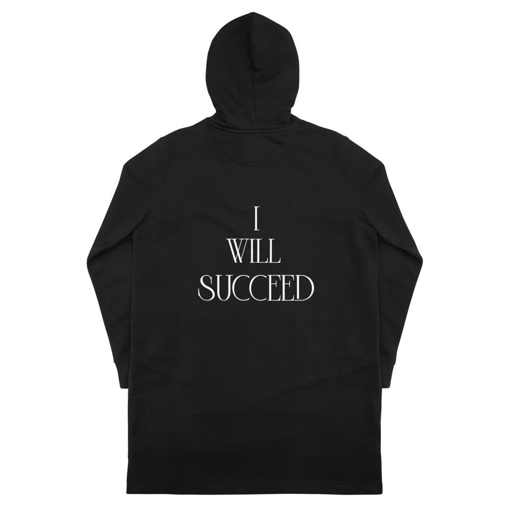 I Will Succeed Powerful Affirmation Hoodie Dress