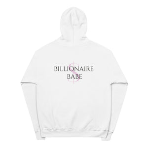Billionaire Babe fleece hoodie