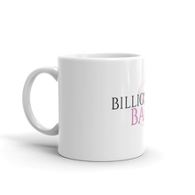 Load image into Gallery viewer, Billionaire Babe White Glossy Mug (Pink)
