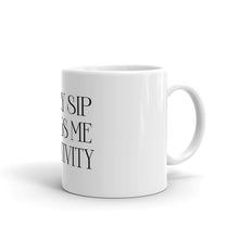 Load image into Gallery viewer, Every Sip Brings me Positivity White Glossy Mug (Black)
